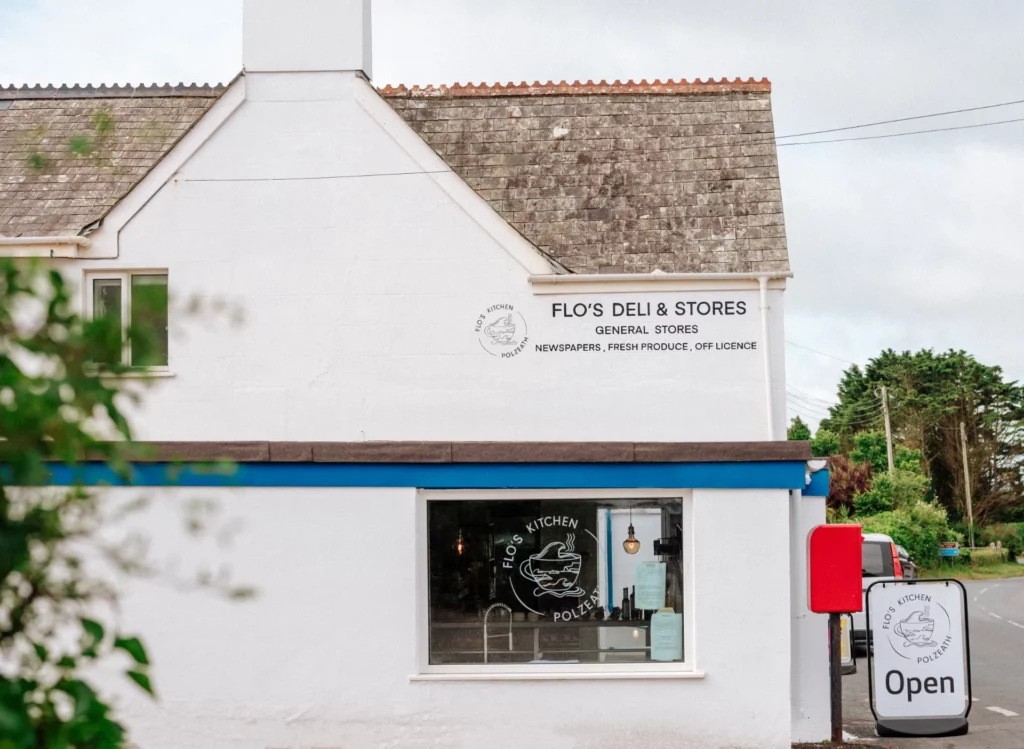 The exterior of Flos store in Trebetherick